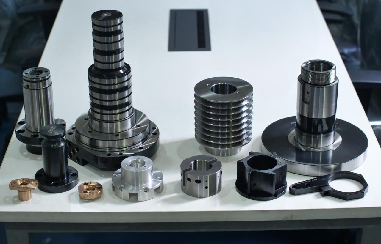 Precision machined components manufactured by S.L.N. Precision Works