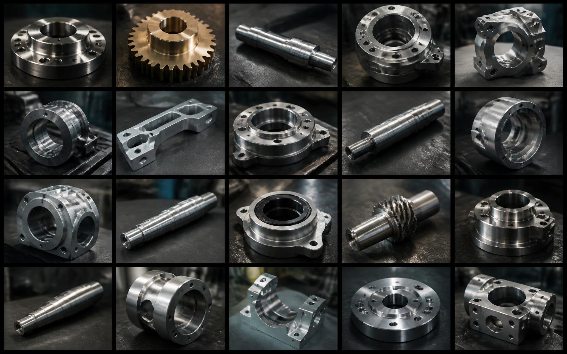 CNC lathe machining a precision steel component at S.L.N. Precision Works